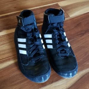 Boys Adidas wrestling shoes